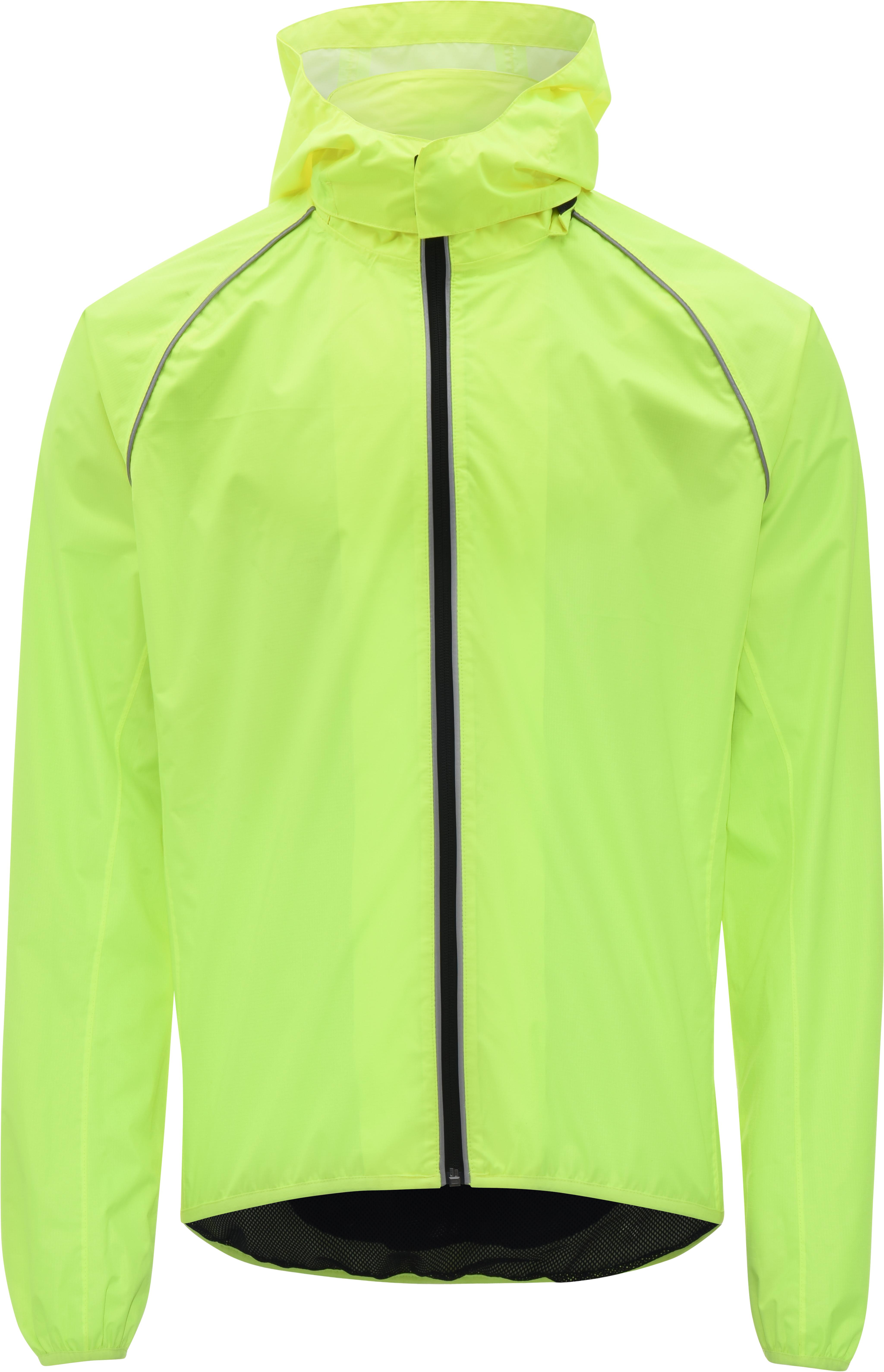Ridge Unisex Waterproof Jacket - Fluorescent Yellow