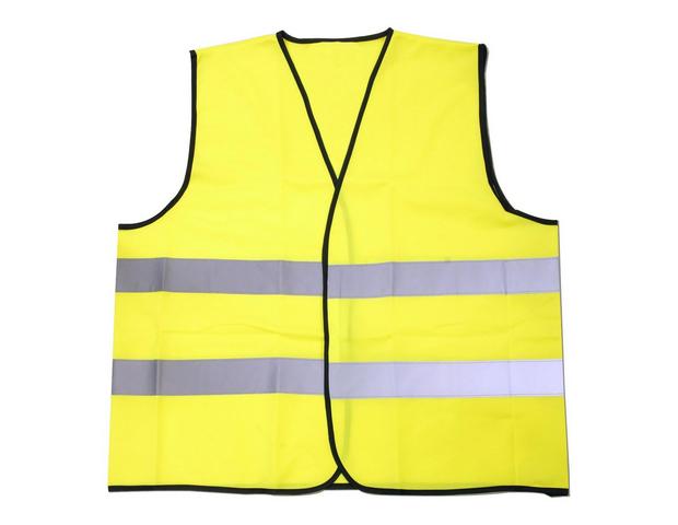 Little Cyclist Yellow Kids Childrens Boys Girls Hi-Vis Visibility Safety Vest 