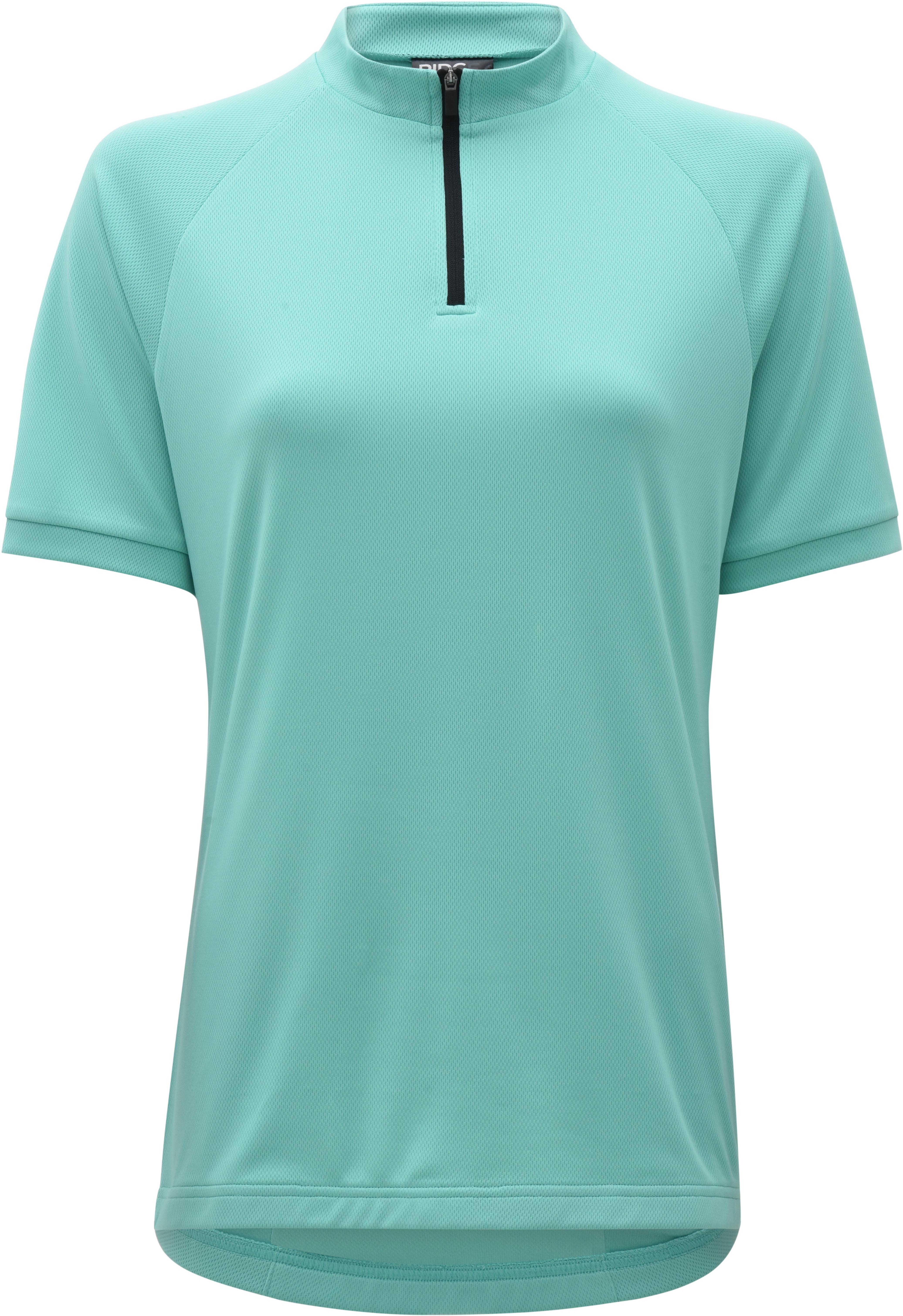 Ridge Womens Cycling Jersey Fluro Turquoise Halfords UK