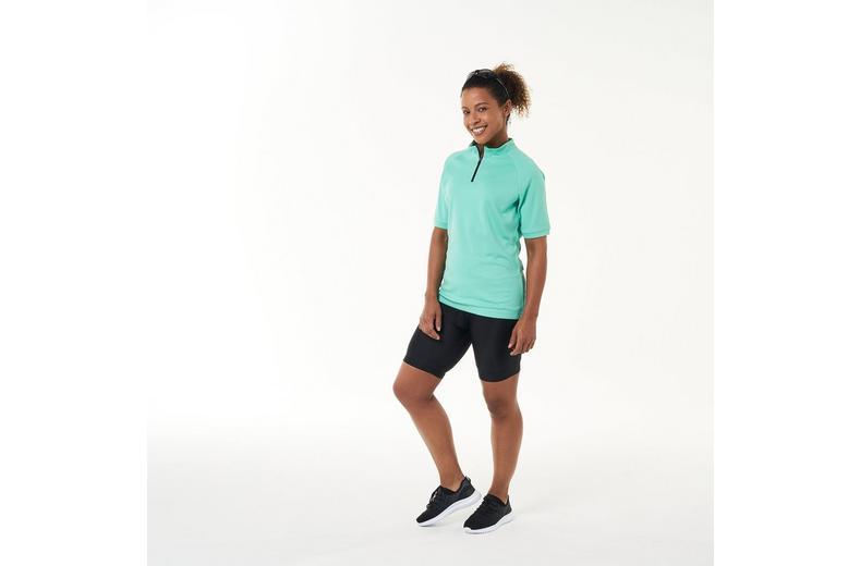 Ridge Womens Cycling Jersey - Fluro Turquoise 14 Ridge Womens Cycling Jersey - Fluro Turquoise 14