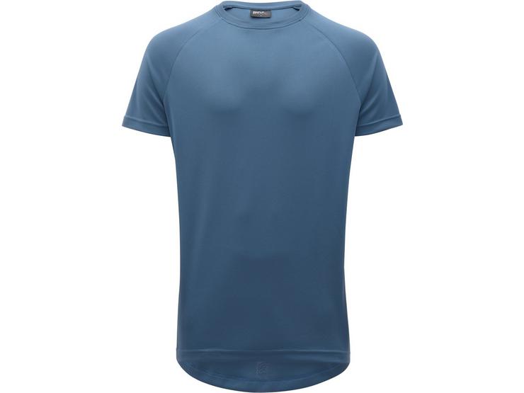 Ridge Mens Cycling T Shirt - Blue Stone