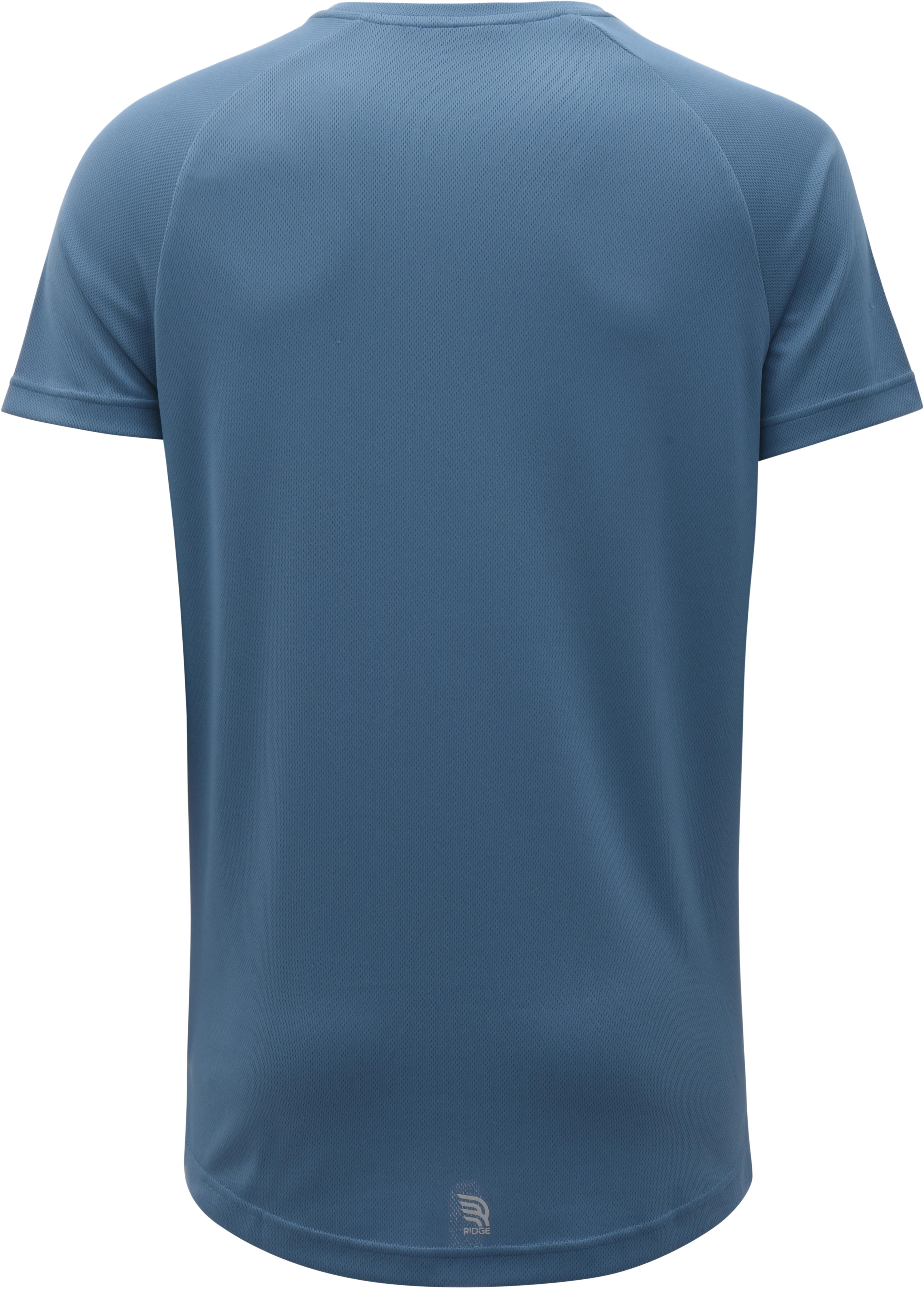 Ridge Mens Cycling T Shirt - Blue Stone
