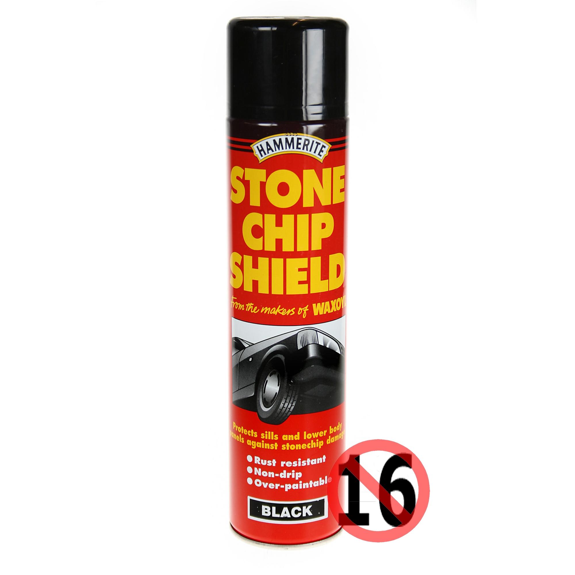 Hammerite Stonechip Shield Black 600Ml