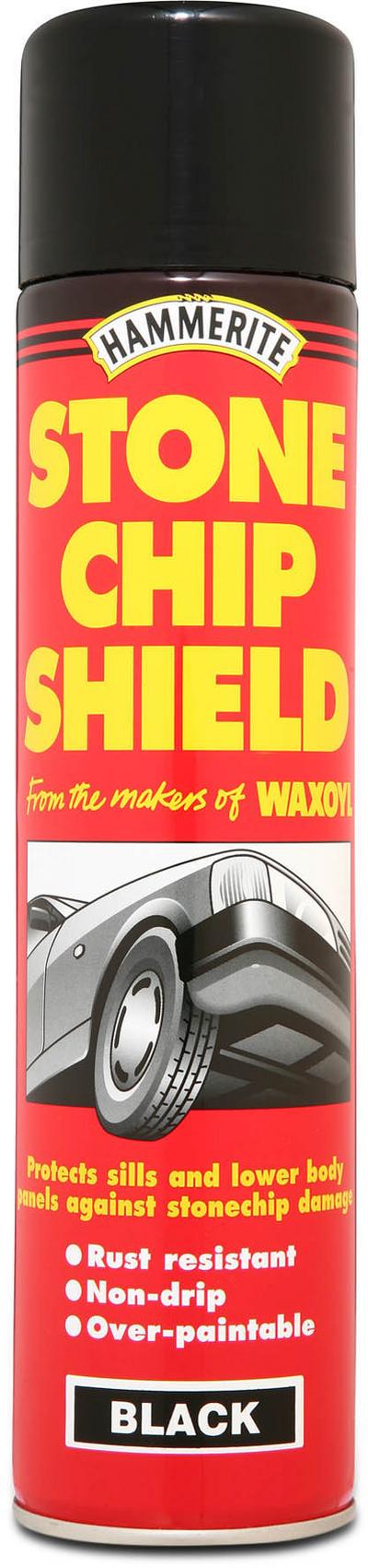 Hammerite Stonechip Shield Black 600ml