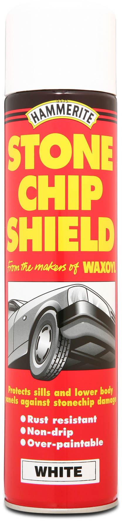 Hammerite Stonechip Shield White 600ml