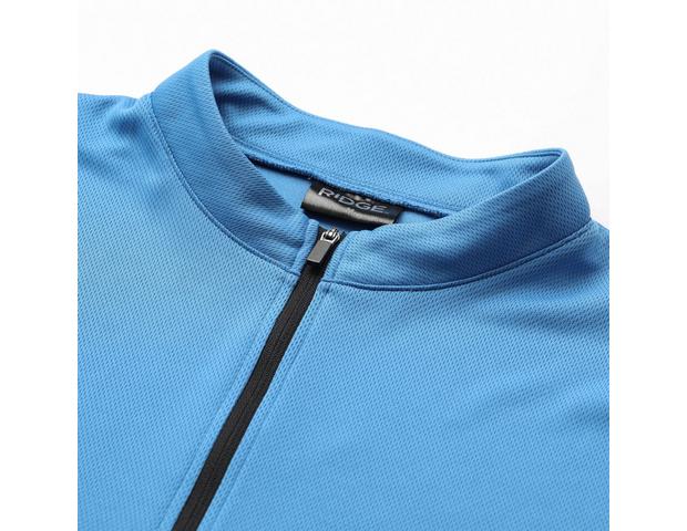 Details about   CMP Fleece Upper Part Functional Shirt Blau Collar Stretch Breathable 