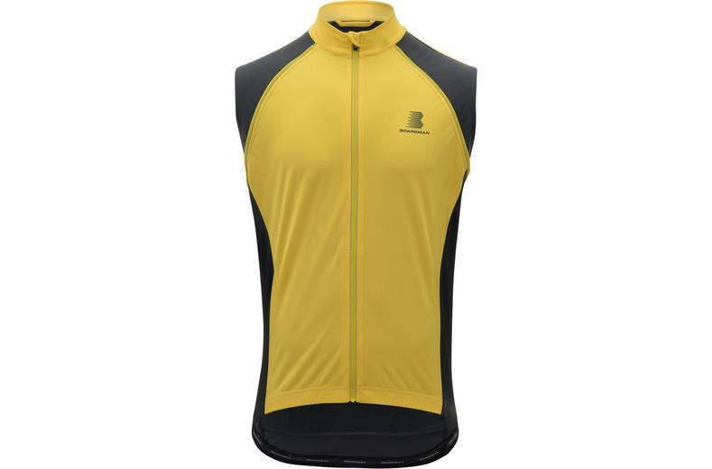 Boardman Mens Windproof Removable Sleeve Jacket - Yellow Boardman Mens Windproof Removable Sleeve Jacket - Yellow