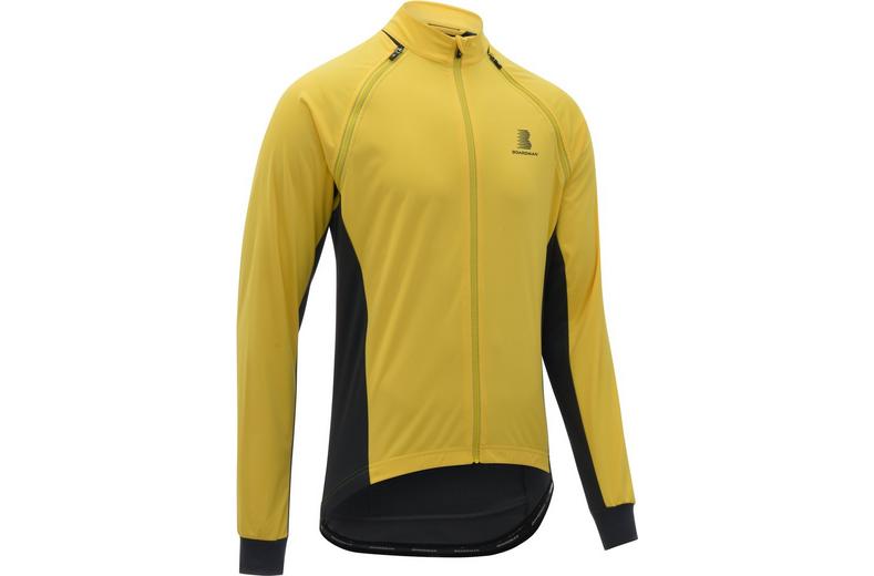 Boardman Mens Windproof Removable Sleeve Jacket - Yellow Boardman Mens Windproof Removable Sleeve Jacket - Yellow