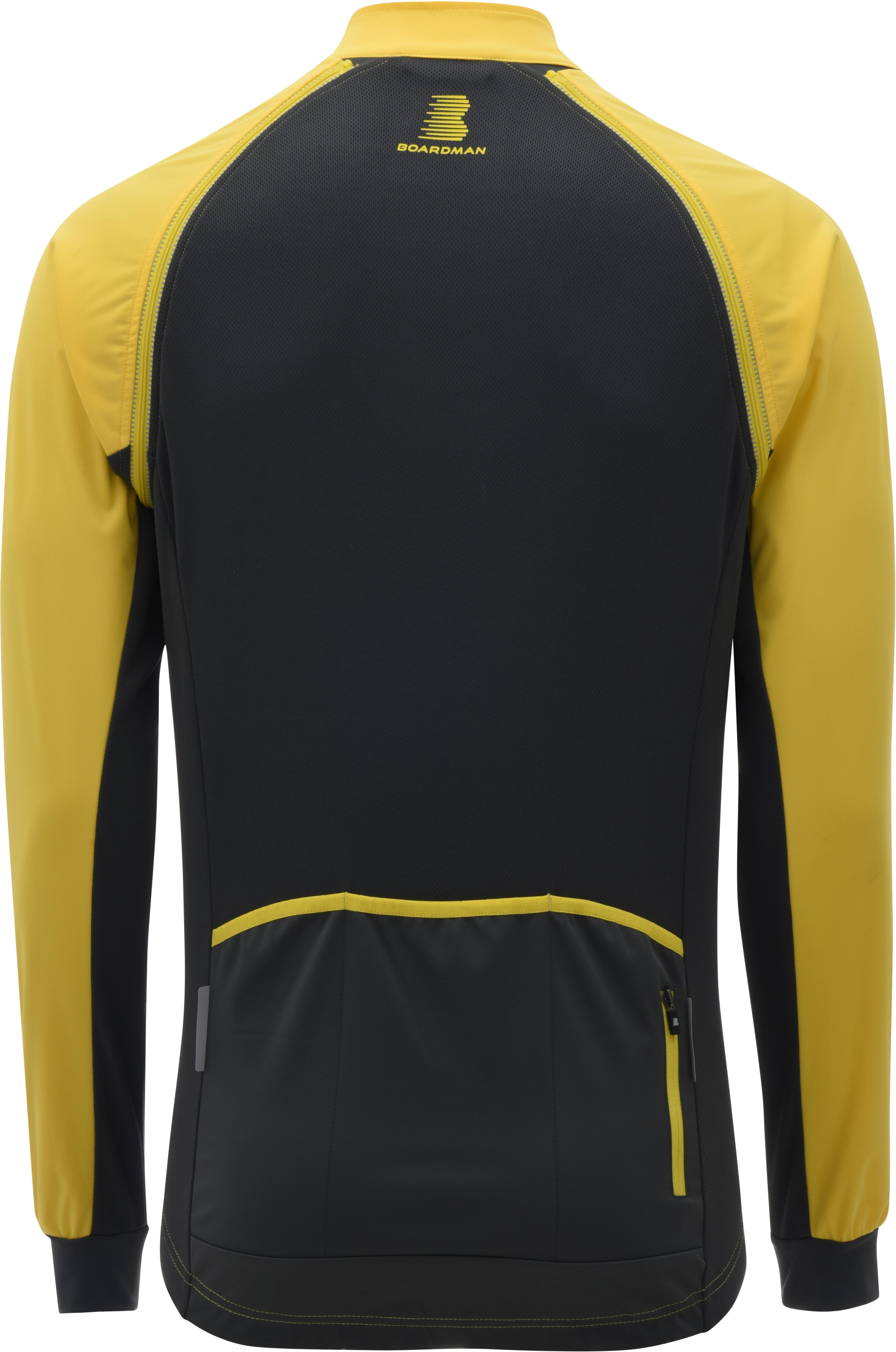 Boardman Mens Windproof Removable Sleeve Jacket - Yellow