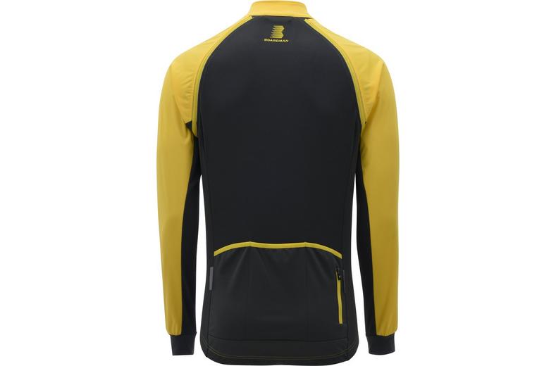 Boardman Mens Windproof Removable Sleeve Jacket - Yellow Boardman Mens Windproof Removable Sleeve Jacket - Yellow