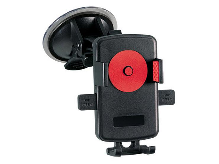 Halfords One Touch Universal Car Mount Holder - Red
