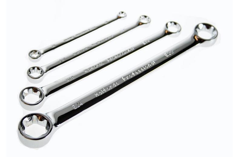 Halfords 4 piece Star Spanner Set Halfords 4 piece Star Spanner Set