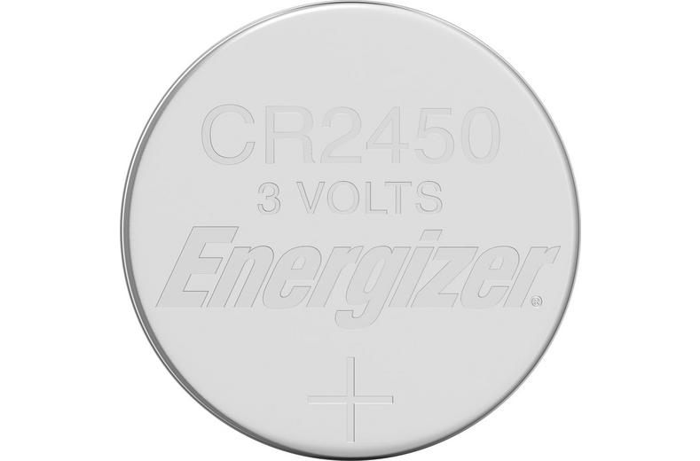 ENERGIZER CR2450 Lithium Coin Battery, 2 pack ENERGIZER CR2450 Lithium Coin Battery, 2 pack