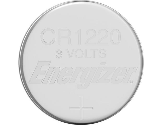 4 piles Energizer CR1220, pile au lithium 1220