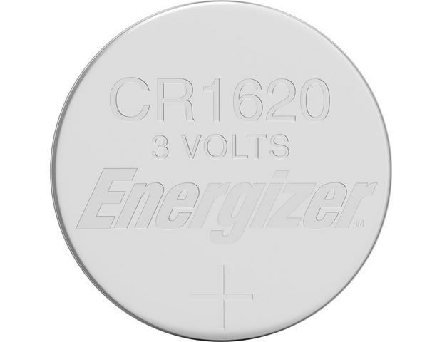 Energizer CR1620 Lithium Coin Battery 3.0 Volt 100 Pk