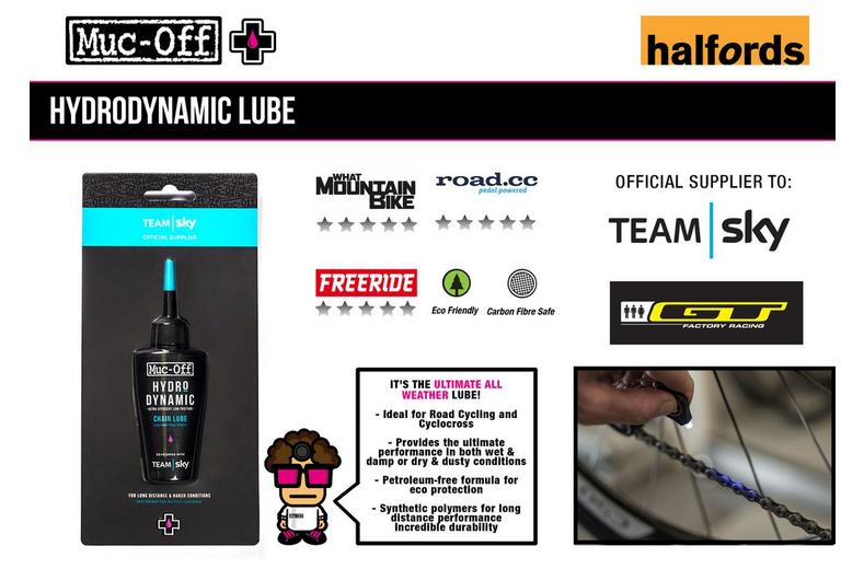 Muc-off Hydro Dynamic Team Sky Bike Lube Muc-off Hydro Dynamic Team Sky Bike Lube