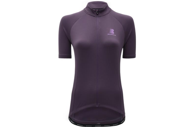 Boardman Womens Cycling Jersey - Plum, 6 Boardman Womens Cycling Jersey - Plum, 6
