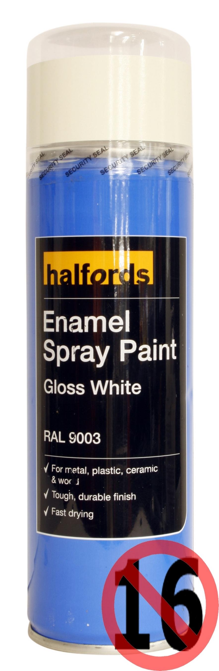 Gloss White Enamel Spray Paint