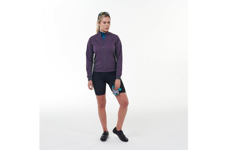 Boardman Womens Windproof Removable Sleeve Jacket - Plum Boardman Womens Windproof Removable Sleeve Jacket - Plum