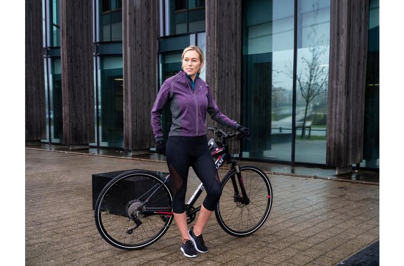 Boardman Womens Windproof Removable Sleeve Jacket - Plum Boardman Womens Windproof Removable Sleeve Jacket - Plum