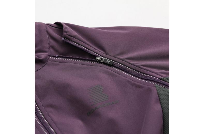 Boardman Womens Windproof Removable Sleeve Jacket - Plum Boardman Womens Windproof Removable Sleeve Jacket - Plum