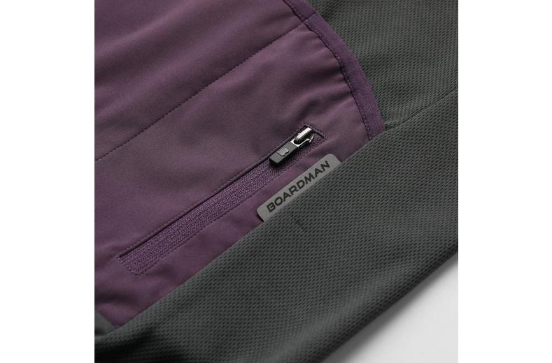 Boardman Womens Windproof Removable Sleeve Jacket - Plum Boardman Womens Windproof Removable Sleeve Jacket - Plum