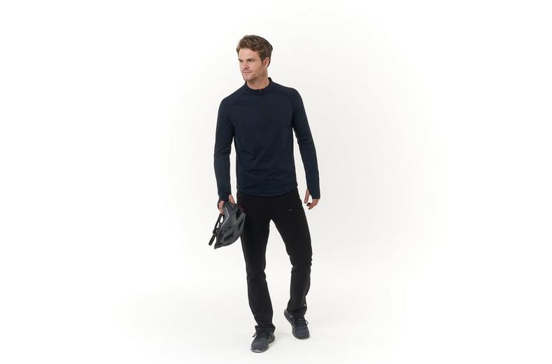 Ridge Mens Thermal Cycling Jersey - Navy Ridge Mens Thermal Cycling Jersey - Navy