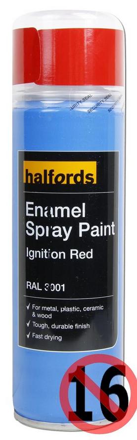 bike paint halfords