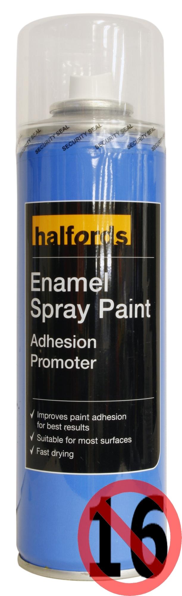Halfords Enamel Paint Adhesion Promoter Spray 300ml Halfords UK