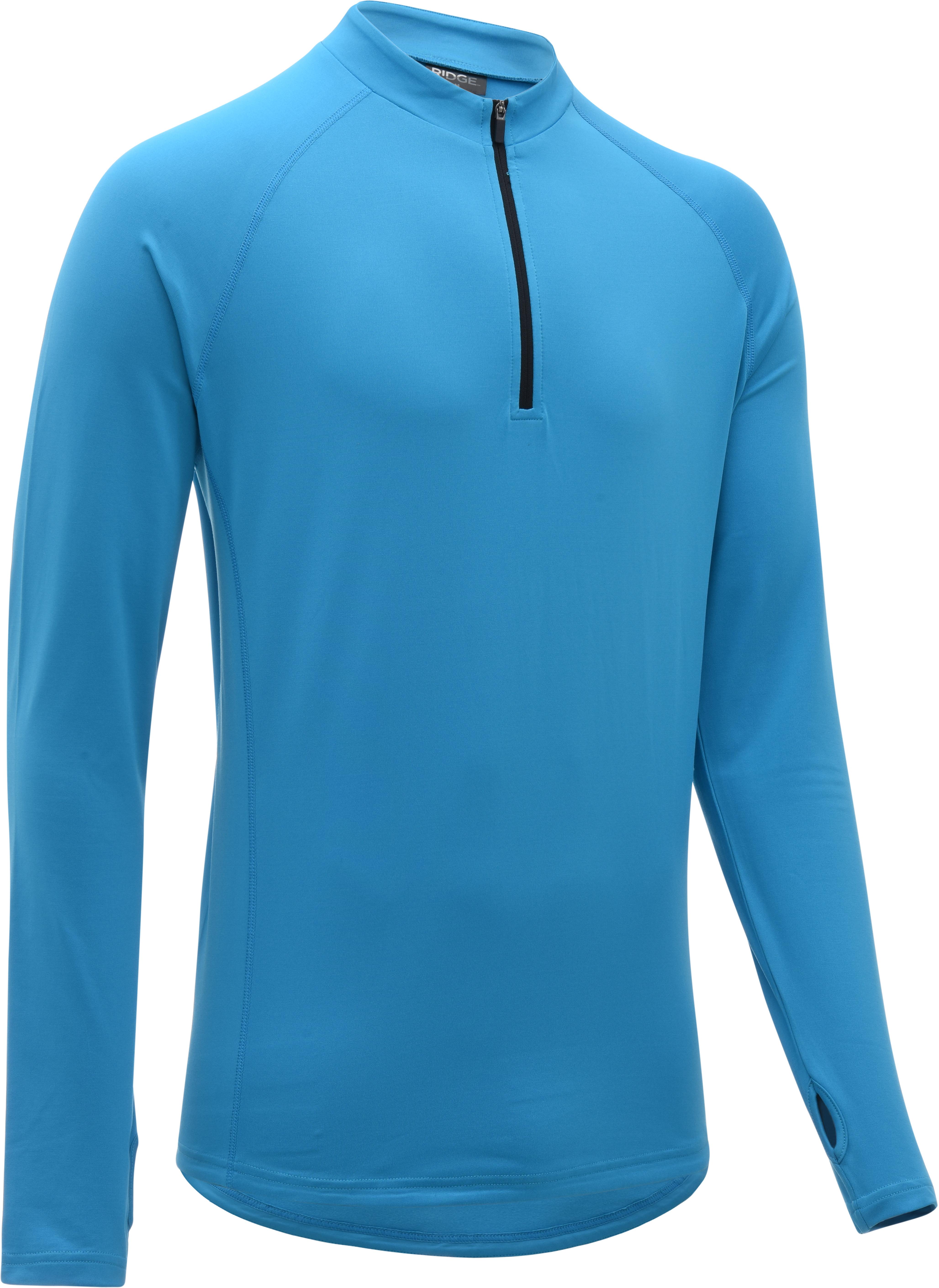 Ridge Mens Thermal Cycling Jersey - Blue