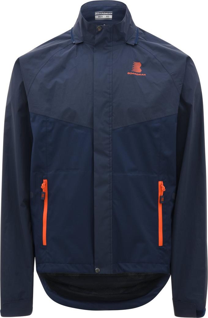 Boardman Mens Waterproof Jacket Navy Halfords IE