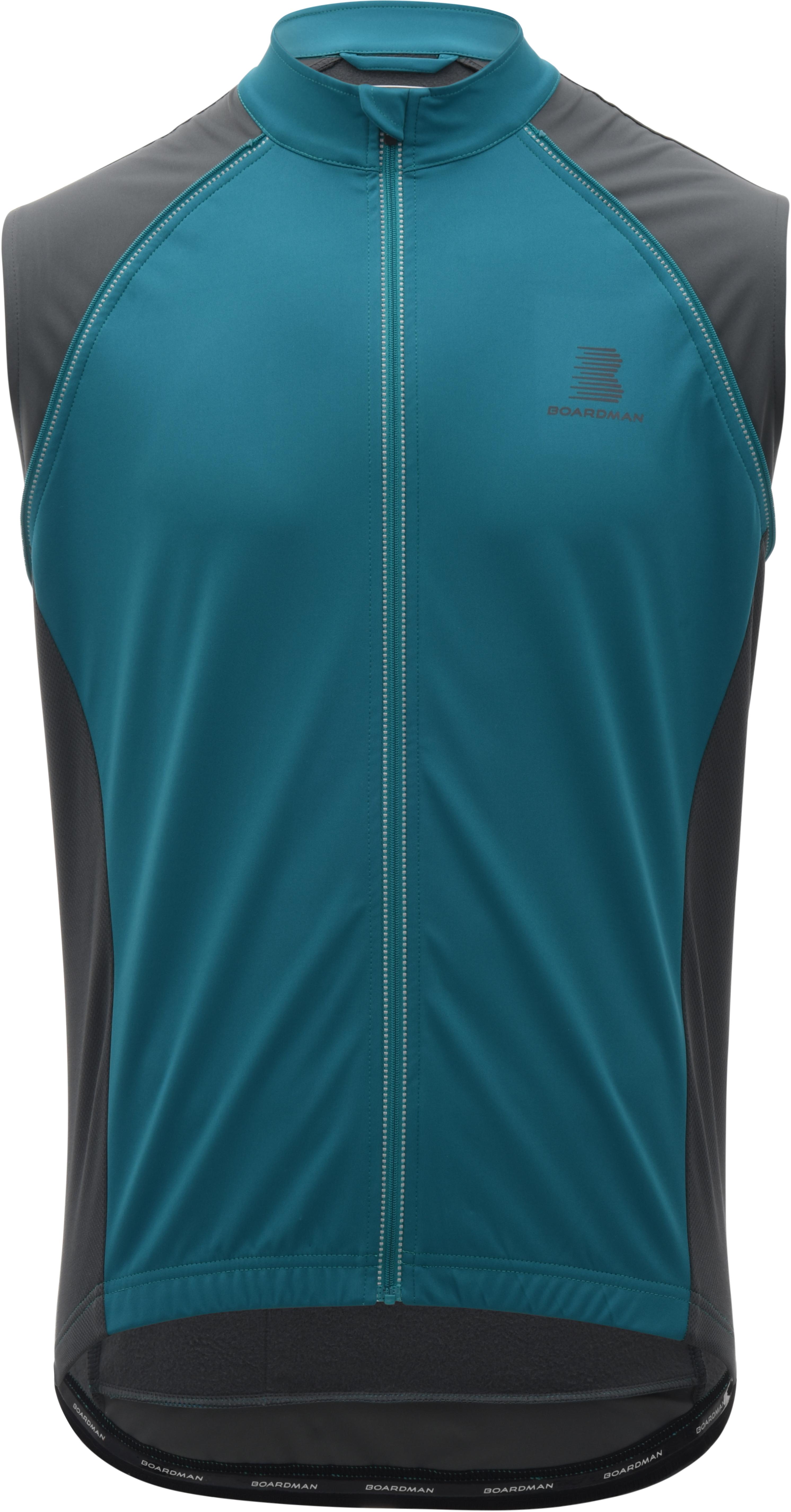 Boardman Mens Windproof Removable Sleeve Jacket - Teal