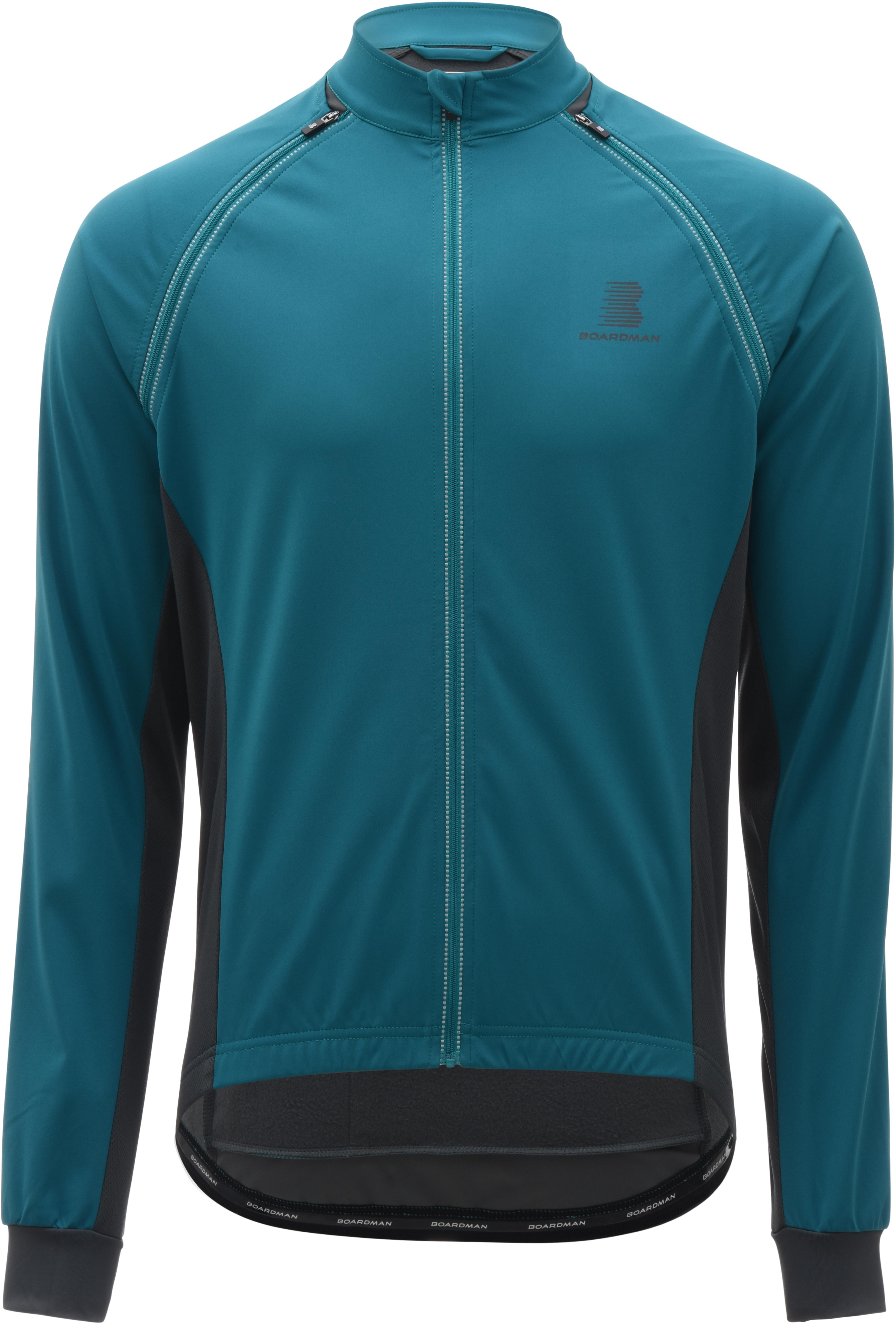 Boardman Mens Windproof Removable Sleeve Jacket - Teal