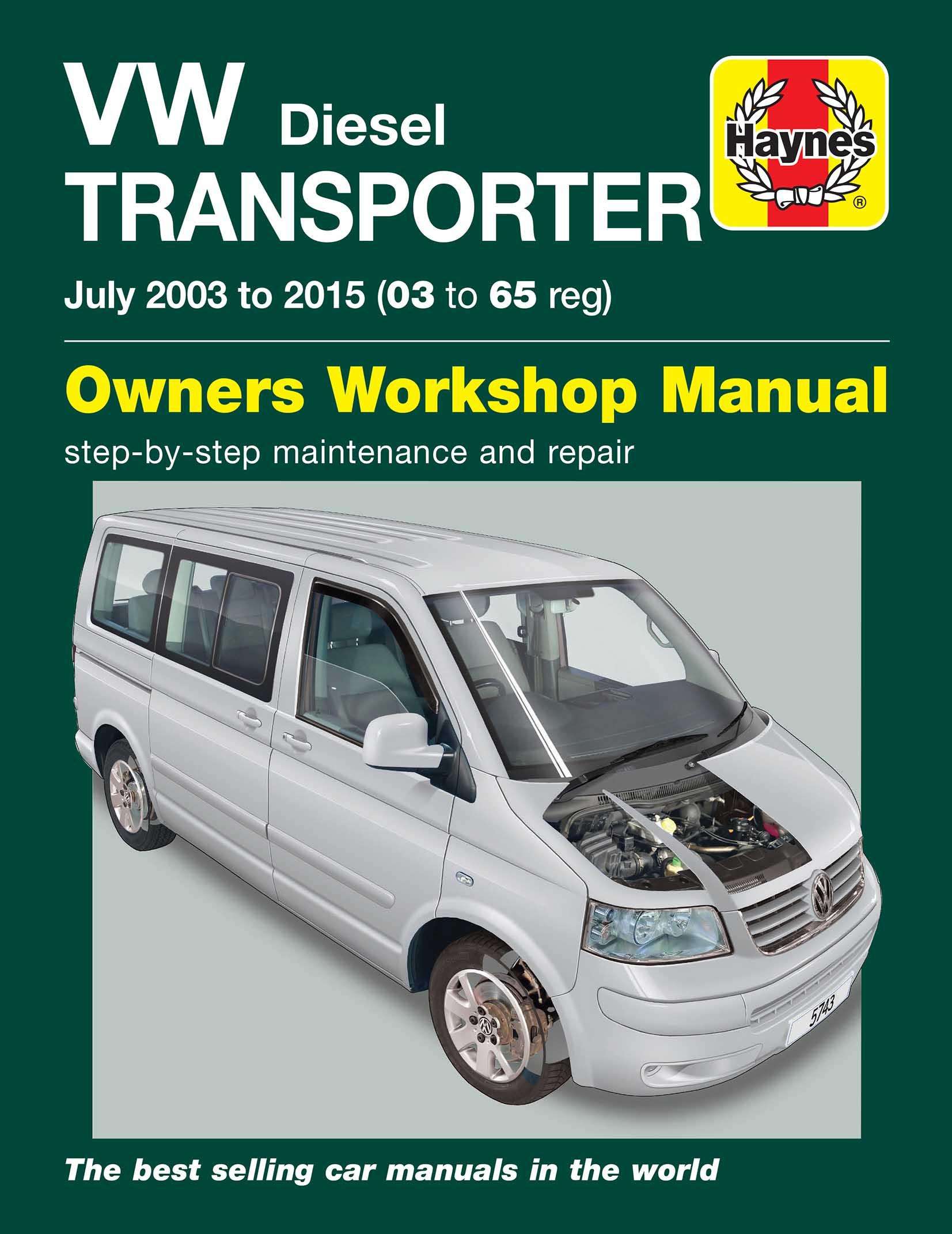 Haynes Vw Transporter T5 Diesel (03-14) Manual