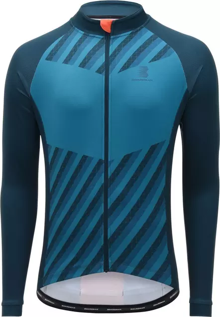 Clearance Mens Cycling Jersey Lifestyle Diamond Blue - S *