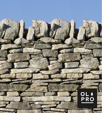Olpro Stone Wall 4 Pole Windbreak