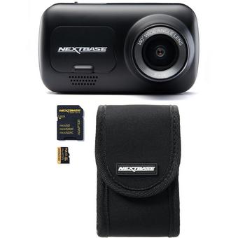 Nextbase 222 Dash Cam, SD Card & Case Bundle