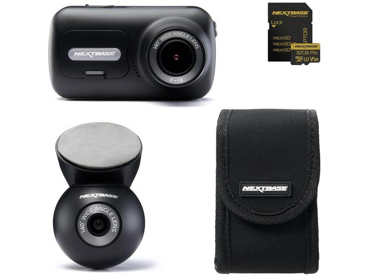 Nextbase 322GW Front & Rear Dash Cam Bundle with Fitting