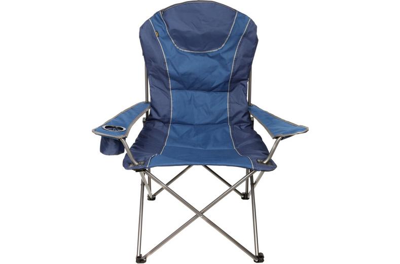 Halfords Premium Folding Chair - Blue Halfords Premium Folding Chair - Blue