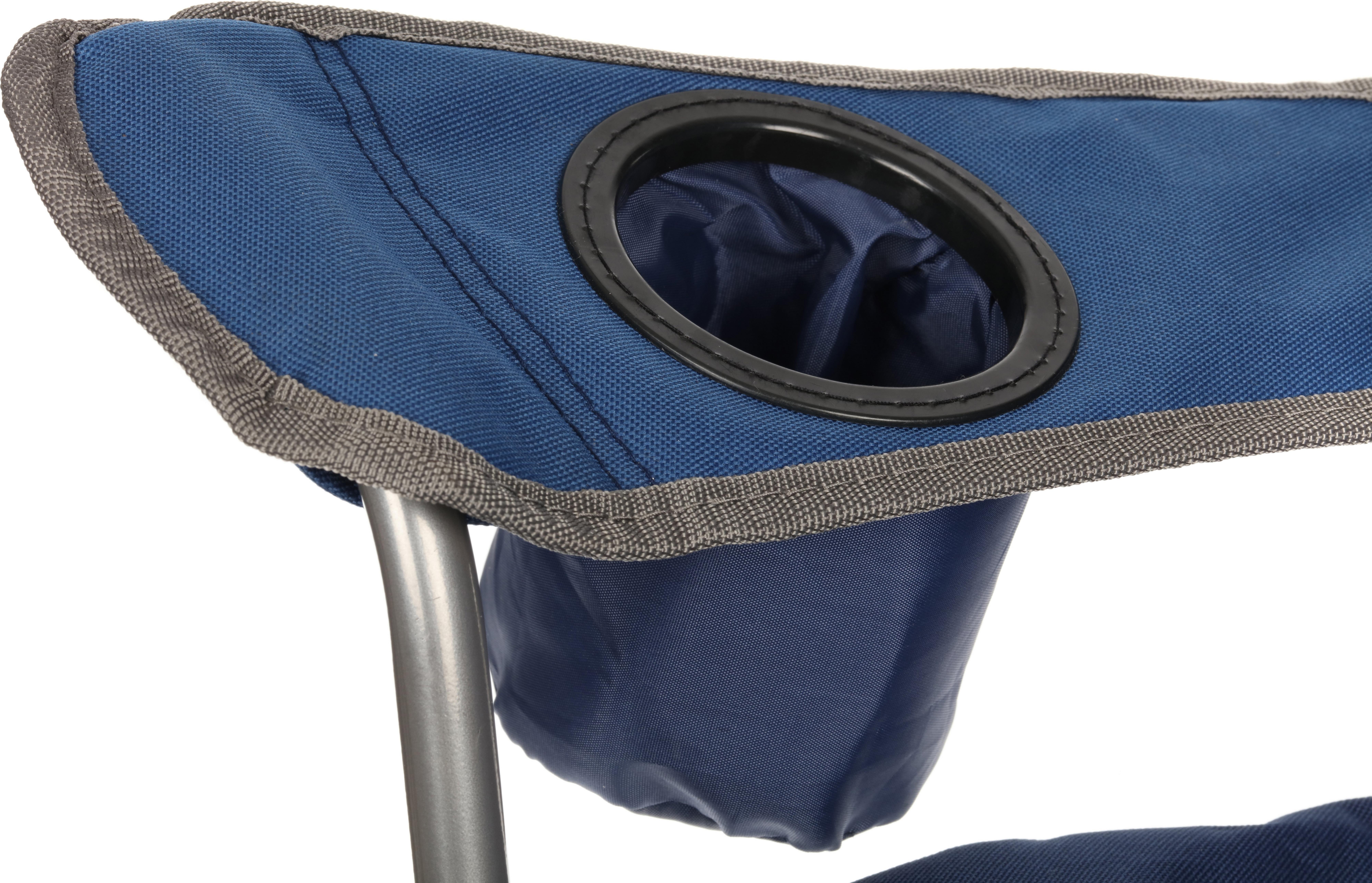 Halfords Premium Folding Chair - Blue