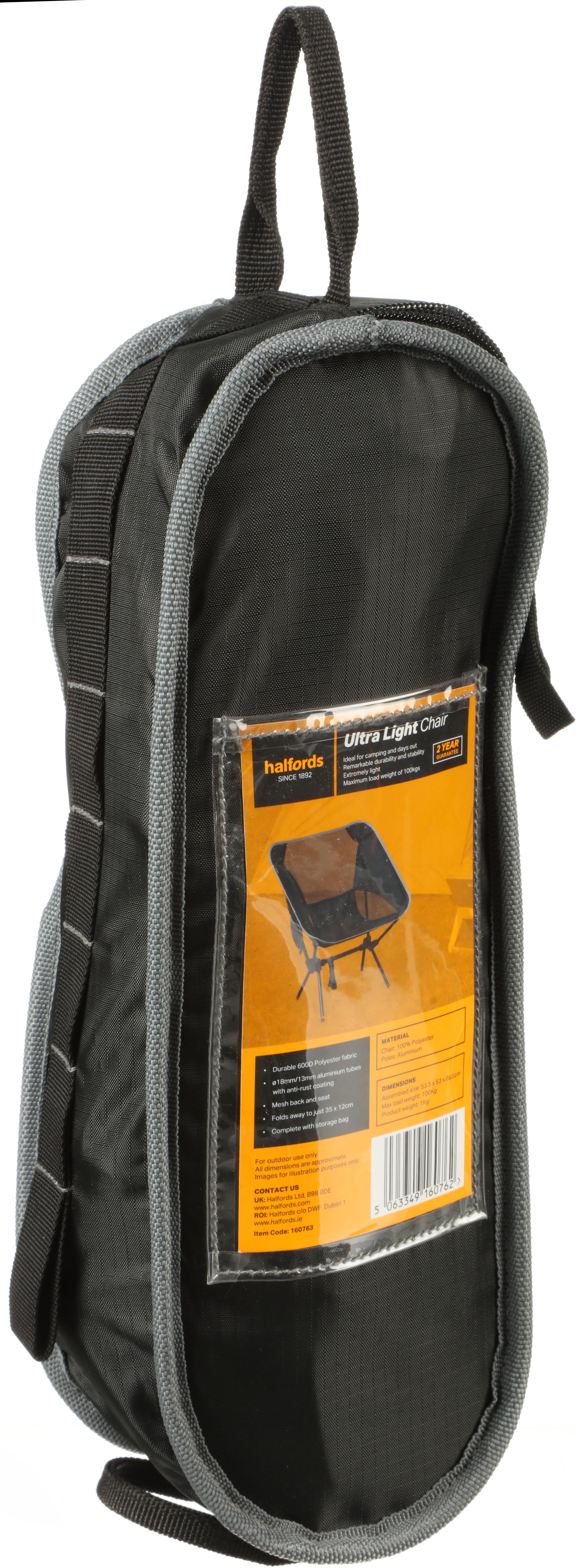 Halfords Ultra Light Chair