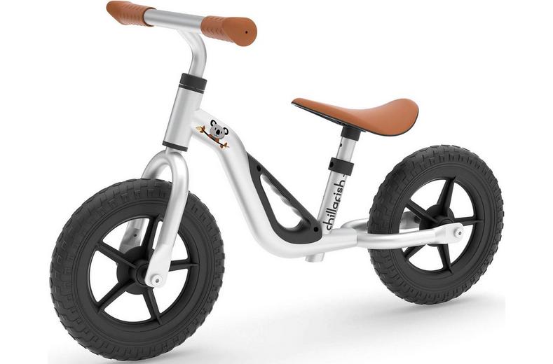Chillafish Charlie Balance Bike, Silver - 10" Wheel Chillafish Charlie Balance Bike, Silver - 10" Wheel