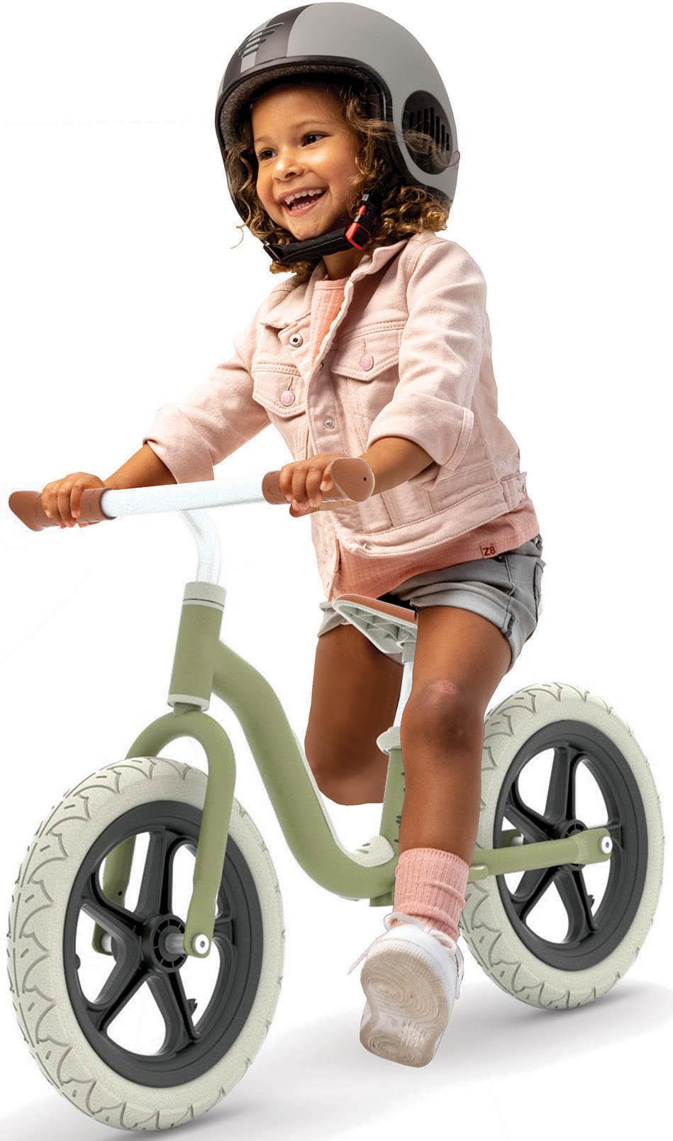 Chillafish Charlie LUX Balance Bike - Olive - 12" Wheel
