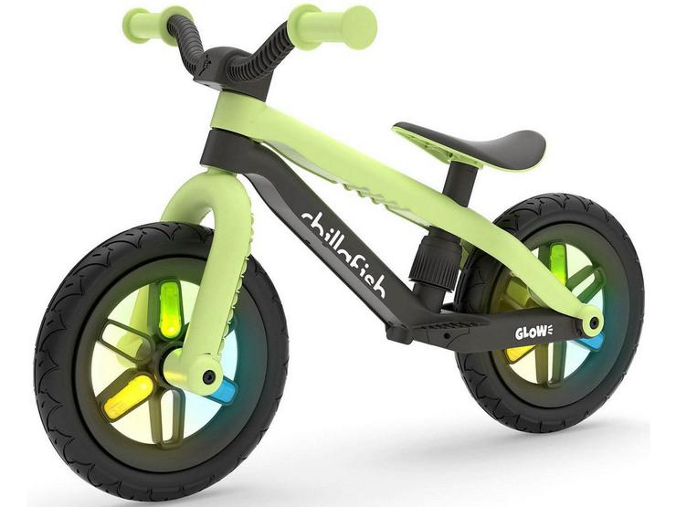 Chillafish BMXie Glow Balance Bike - Pistachio - 12" Wheel