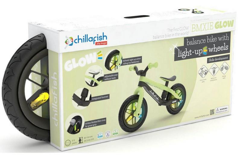 Chillafish BMXie Glow Balance Bike - 12" Wheel Chillafish BMXie Glow Balance Bike - 12" Wheel