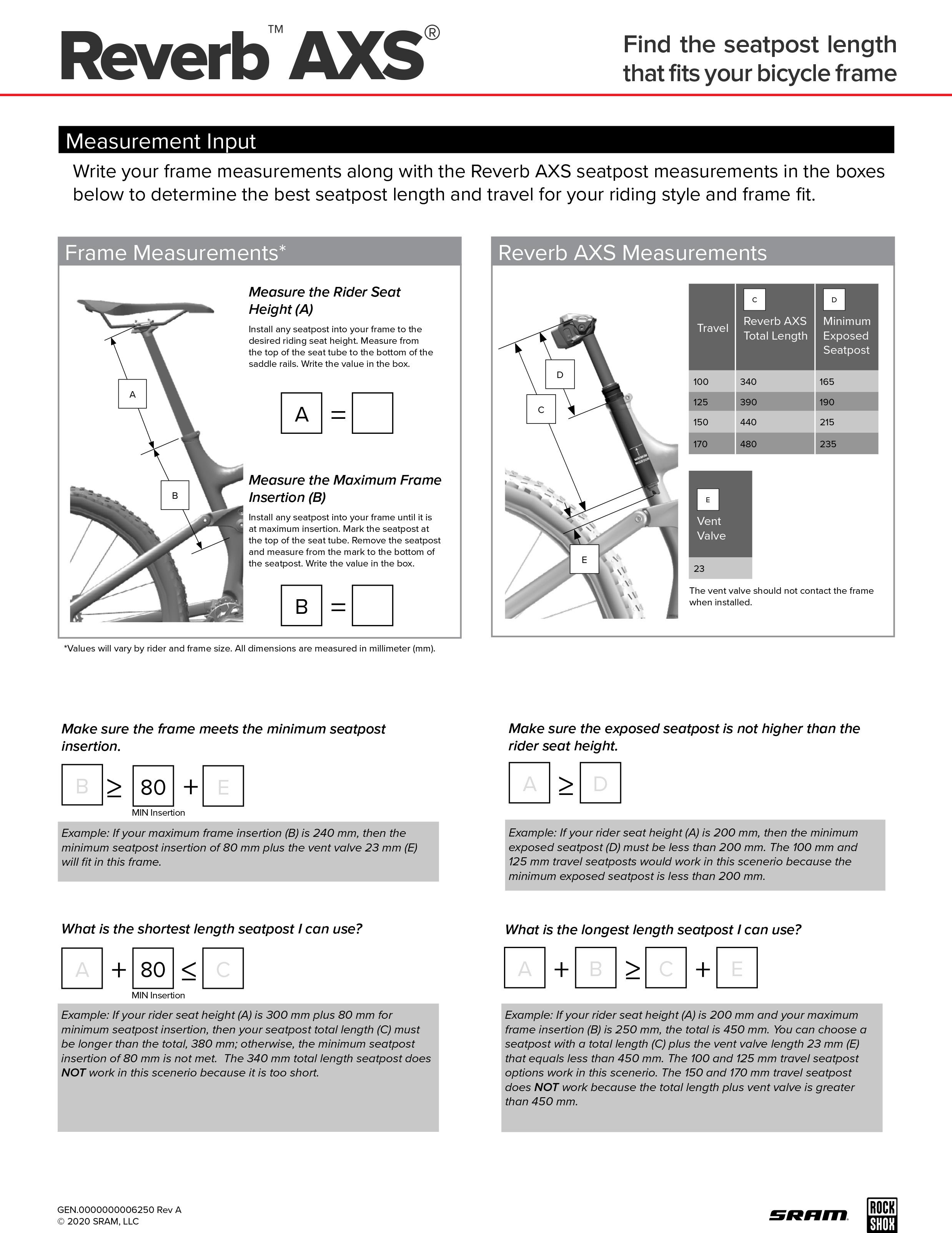 RockShox Reverb AXS Seatpost - 31.6mm
