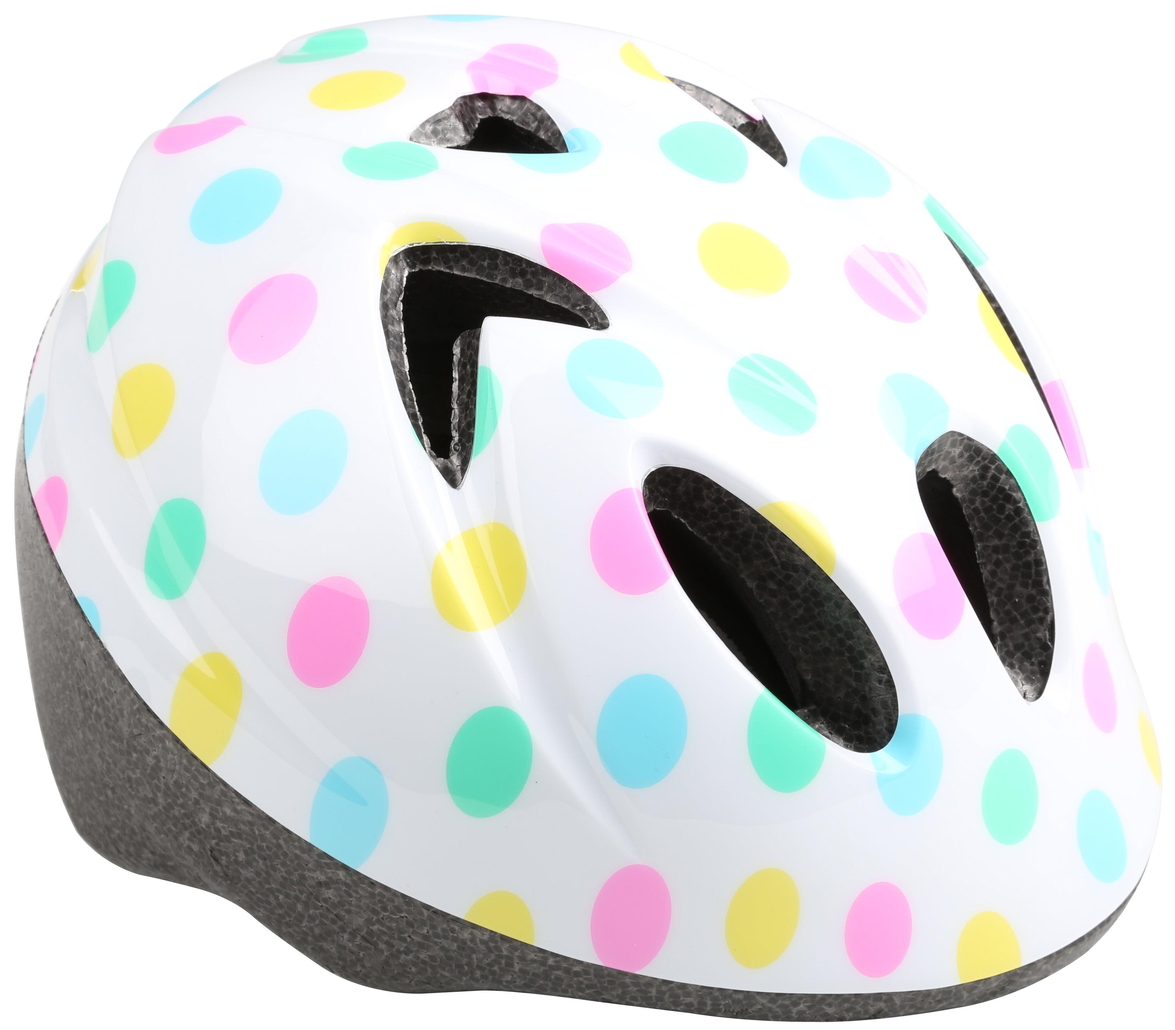 Polka Dot Toddler Bike Helmet (4450Cm) for only £13.00
