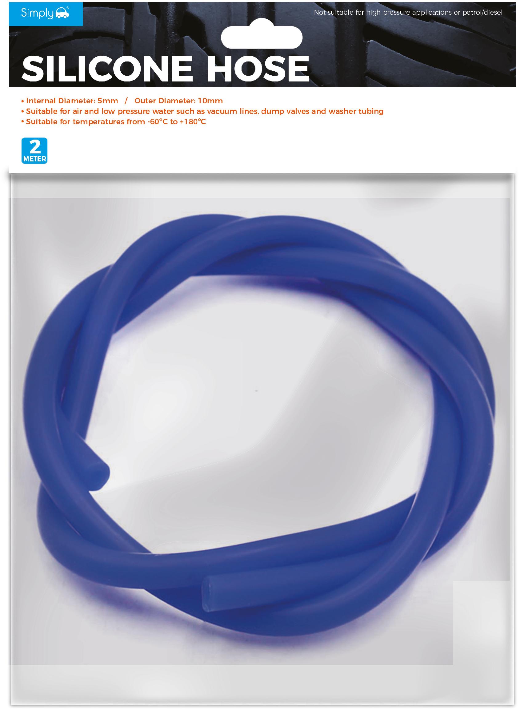 Blue Silicone Hose 2m 5mm ID