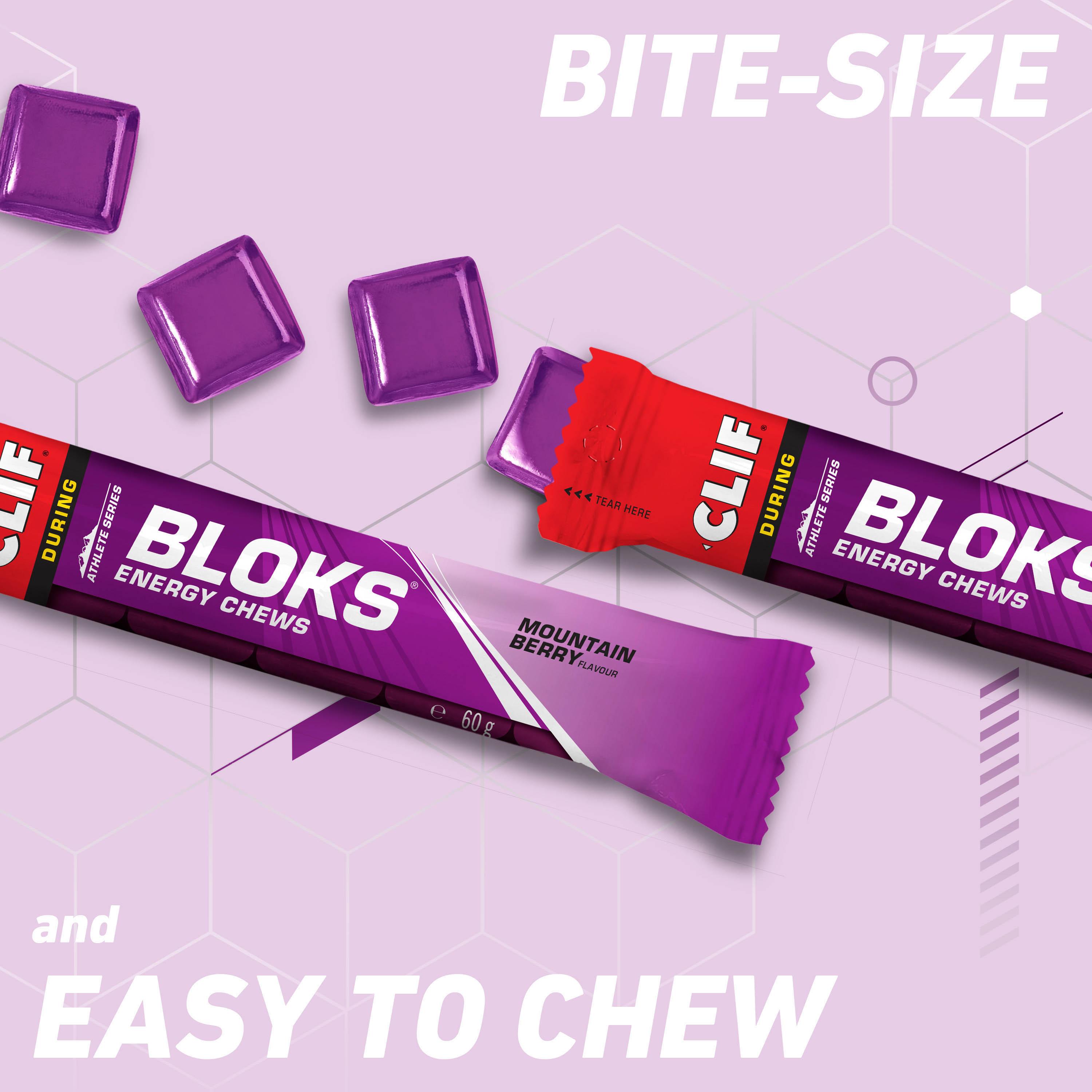 Clif Bloks Energy Chews, 18pcs