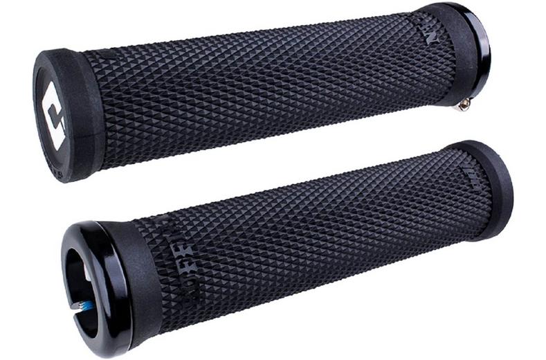ODI Ruffian v2.1 Lock On MTB Grips, 135mm, Blue ODI Ruffian v2.1 Lock On MTB Grips, 135mm, Blue